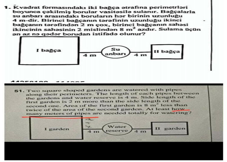 DİM plagiat olduğu iddia edilən sualla bağlı açıqlama verib