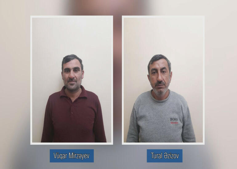 Göyçayda maskalanıb mağazadan oğurluq edən şəxslər saxlanılıb