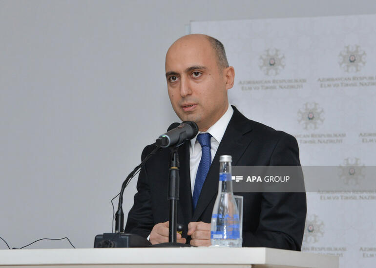 Nazir: Nüfuzlu nəşrlərdə dərc edilmiş elmi məqalələrin sayı ötən illərə nisbətən 2 dəfə artıb