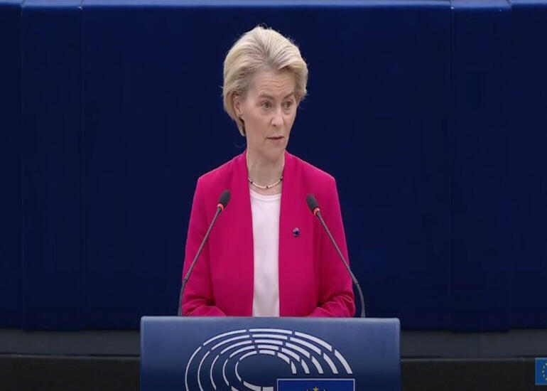 Von der Leyen: Kreml hərbi sahəyə bütün Avropadan daha çox vəsait xərcləyir