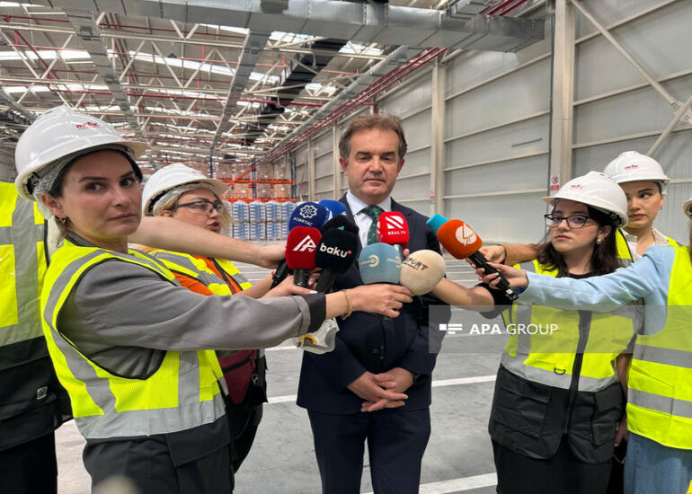 Sumqayıt Kimya Sənaye Parkına media-tur təşkil edilib