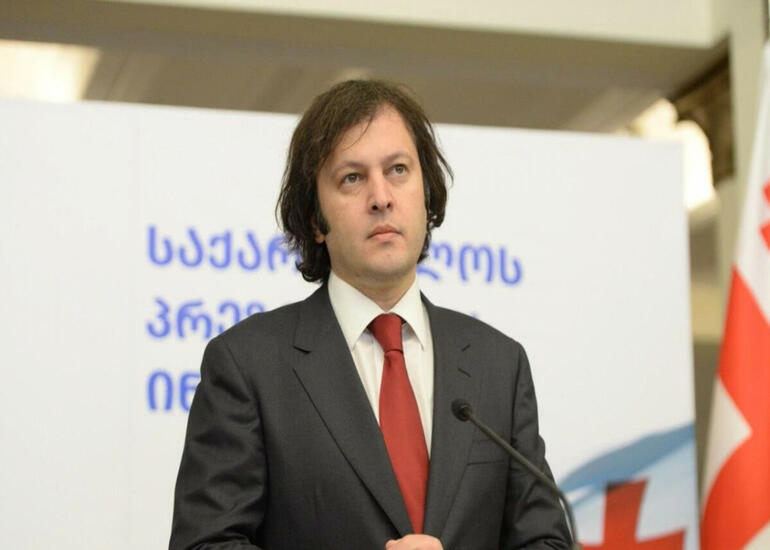 İrakli Kobaxidze "Gürcü Arzusu"nun sədri seçilib