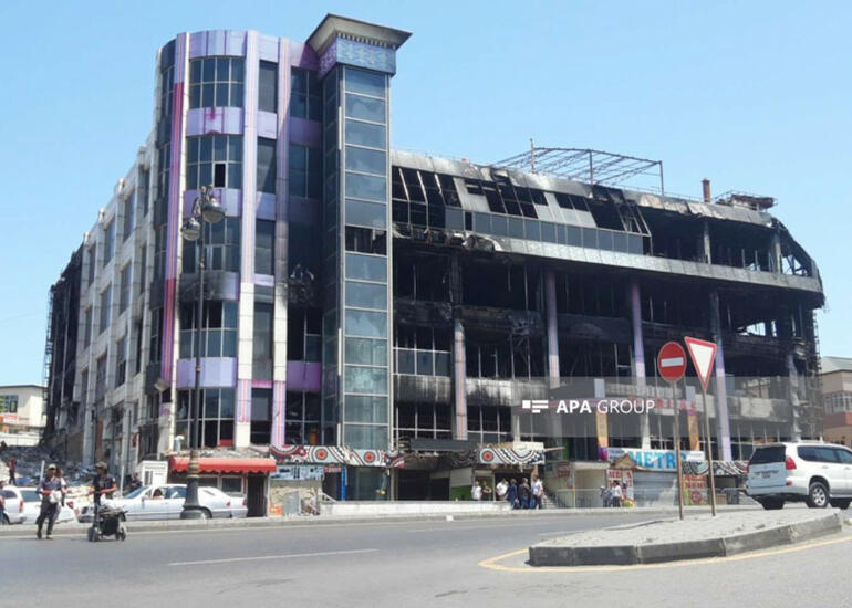 "Diqlas"ın yerində yeni ticarət mərkəzi tikiləcək