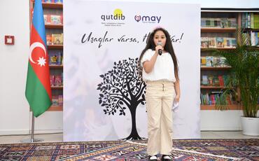 "Bir səhnə, min rəng, bir gələcək" - Uşaqlar danışdı, böyüklər dinlədi