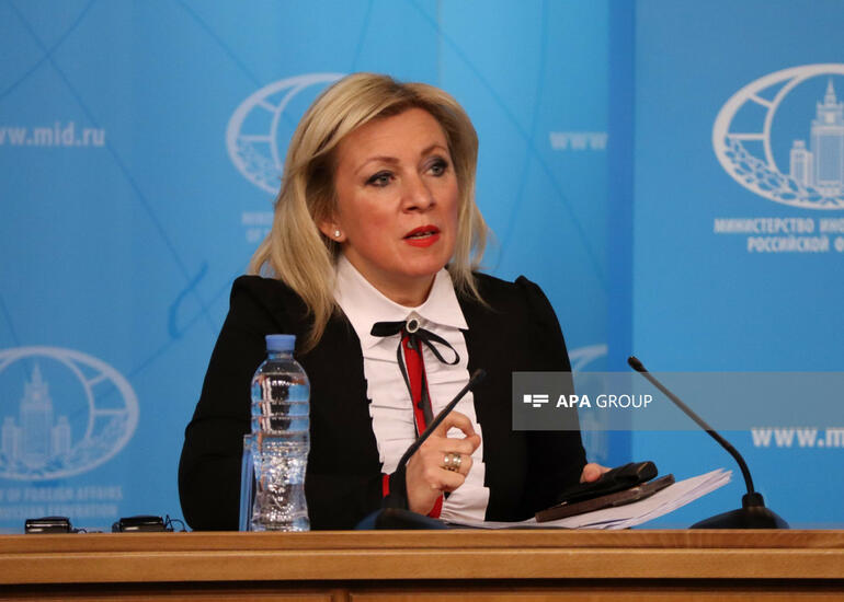 Zaxarova: Rusiya Qarabağı rəsmən Azərbaycanın ərazisi kimi tanıyır