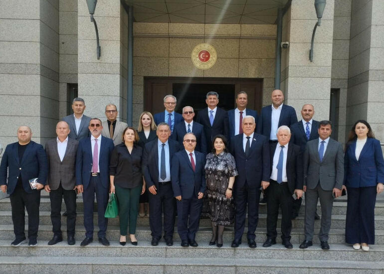 Mətbuat Şurasının İdarə Heyətinin üzvləri Türkiyə səfirliyində olublar