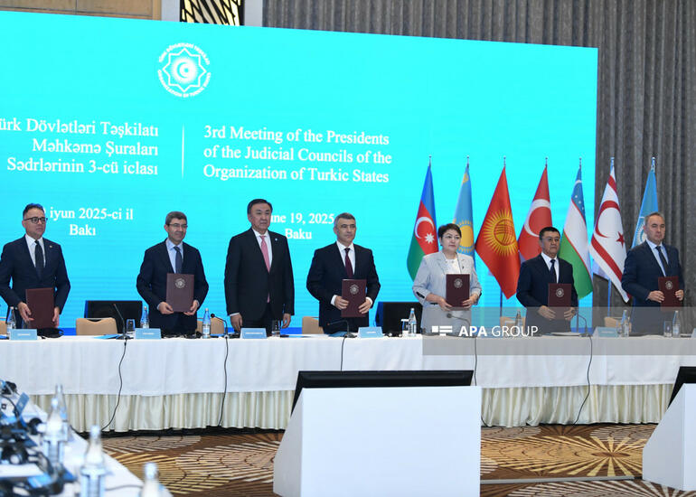 TDT Məhkəmə Şuraları Şəbəkəsinin Əsasnaməsi imzalanıb