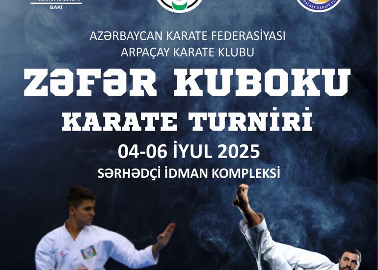 Arpaçay Karate Klubunun təşkilatçılığı ilə “Zəfər Kuboku” adlı mötəbər turnir keçiriləcək