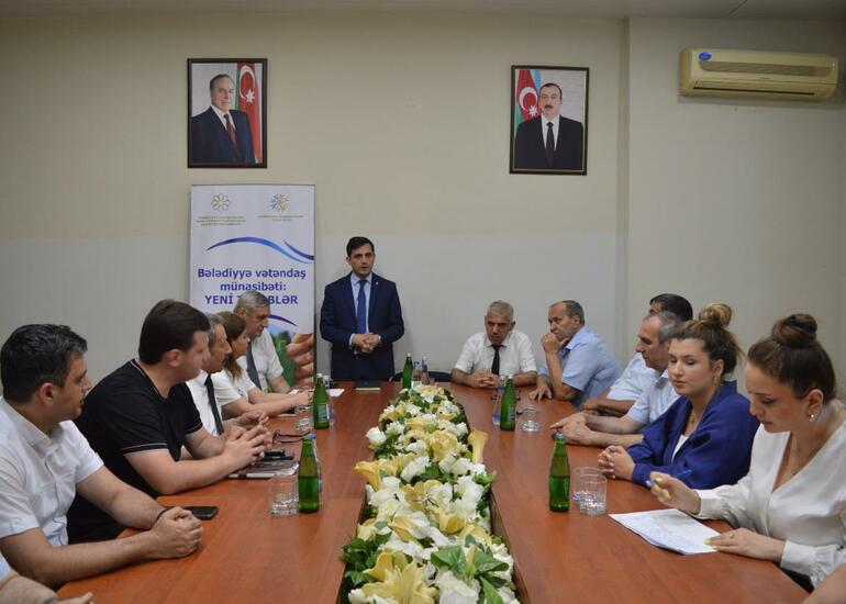 Dövlət Agentliyinin dəstəklədiyi layihə Xətai Bələdiyyəsində icra olunub
