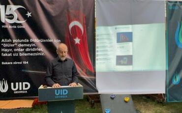 UID Gürcüstandan 15 İyul şəhidlərini anma və mövlud proqramı təşkil edib