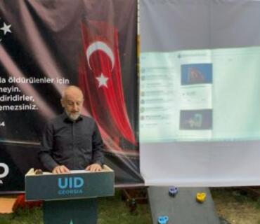 UID Gürcüstandan 15 İyul şəhidlərini anma və mövlud proqramı təşkil edib