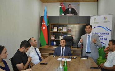 Əhmədli Bələdiyyəsində Dövlət Agentliyinin dəstəklədiyi layihə icra olunub