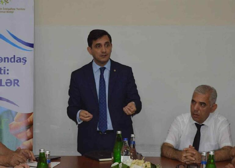 Niyaməddin Orduxanlının rəhbərlik etdiyi QHT Xətai bələdiyyəsinə görüş keçirib