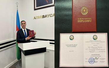 Səftər Rəhimliyə beynəlxalq hüquq üzrə elmlər doktoru dərəcəsi verildi – Zəngəzurla bağlı mühüm elmi əsaslandırma