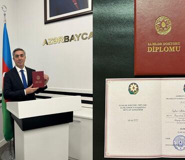 Səftər Rəhimliyə beynəlxalq hüquq üzrə elmlər doktoru dərəcəsi verildi – Zəngəzurla bağlı mühüm elmi əsaslandırma