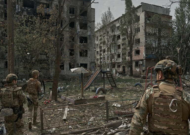 Ukrayna KİV: Rusiya hərbçilərinin bir qrupu Pokrovsk şəhərinə sızıb