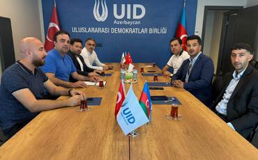Azərbaycan UİD - Uluslararası Demokratlar Birliyinə Önəmli Ziyarət