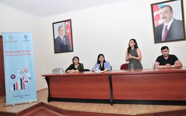 Abşeronda qadınların biznes fəaliyyətinə yaradılan şəraitə bağlı tədbir keçirilib