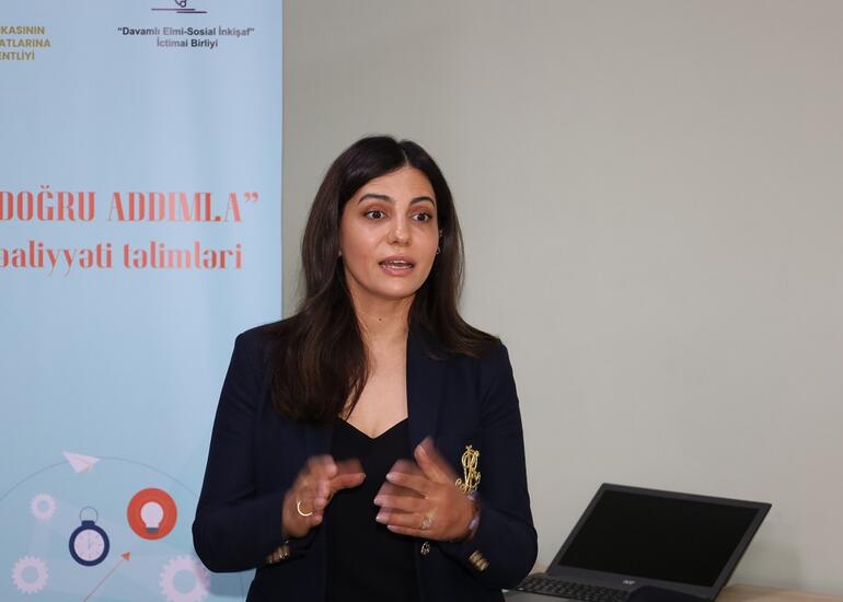 İsmayıllıda qadınların biznesdə təmsilçiliyi ilə bağlı tədbir keçirilib – FOTOLAR