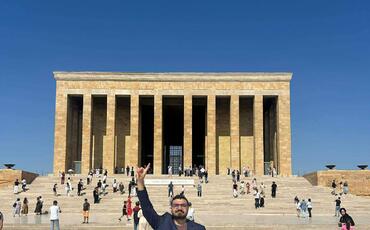 TAİB-in Gənclər Təşkilatının həmsədri Ankaraya səfər edib