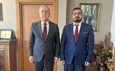 TAİB-in Gənclər Təşkilatının həmsədri Ankaraya səfər edib