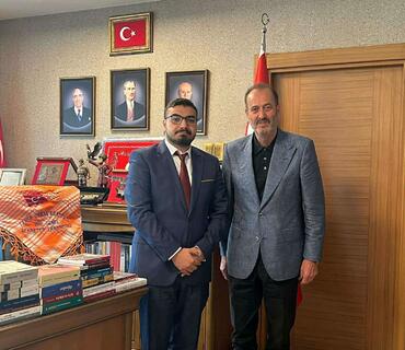 TAİB-in Gənclər Təşkilatının həmsədri Ankaraya səfər edib