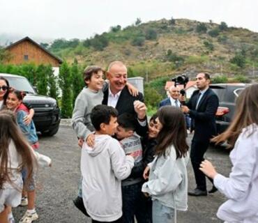 Laçindakı quruculuq işləri böyük sürətlə davam edir