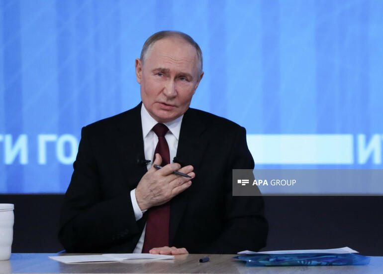 Putin: Rusiya və ABŞ-ın iqtisadi əməkdaşlığı bərpa etməsi üçün siyasi qərar lazımdır