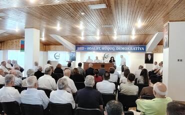 ƏHD Partiyası Ali Məclisinin növbəti iclası keçirilib