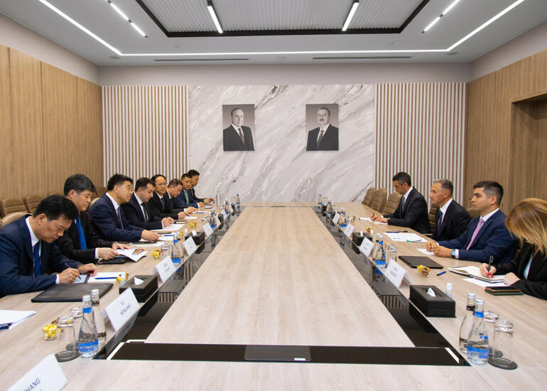 Azərbaycanla Çinin Ningbo limanı arasında əməkdaşlıq üçün işçi qrupu yaradılacaq