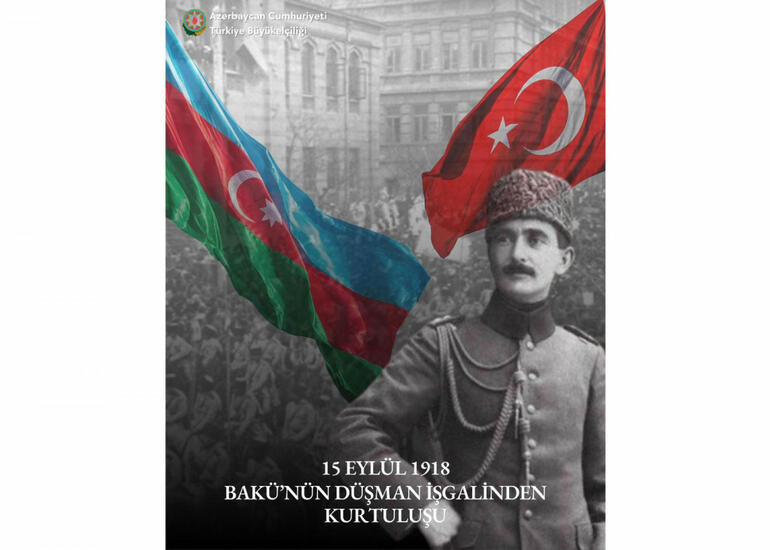 Türkiyə səfirliyi Azərbaycanı təbrik edib