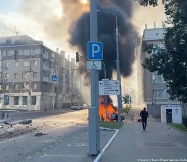 Ukrayna Belqoroda raket zərbəsi endirib, 6 nəfər ölüb
