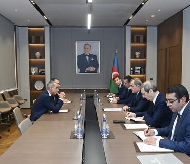 Ceyhun Bayramov ATƏT PA prezidenti ilə Azərbaycan-Ermənistan sülh gündəliyini müzakirə edib