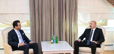 Prezident İlham Əliyev Müsəlman Ağsaqqalları Şurasının baş katibini qəbul edib
