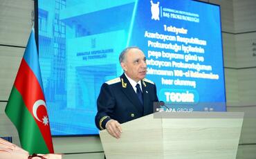 Baş prokuror: Azərbaycan xalqına qarşı müharibə cinayətləri törədənlər layiqli cəzalarını alıblar