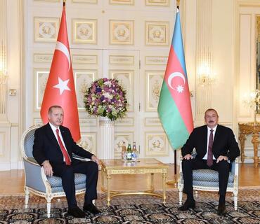 Prezident İlham Əliyev Rəcəb Tayyib Ərdoğana təbrik ünvanlayıb