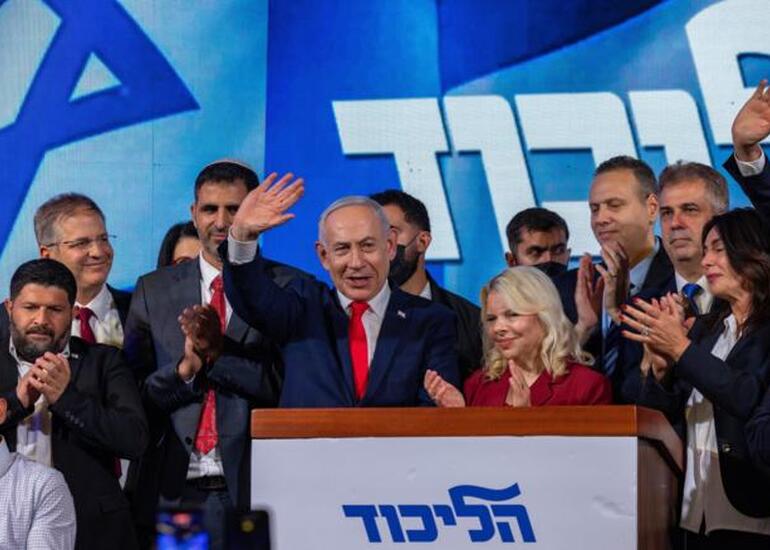 Netanyahunun bloku Knesset seçkilərində 53 yer qazanıb